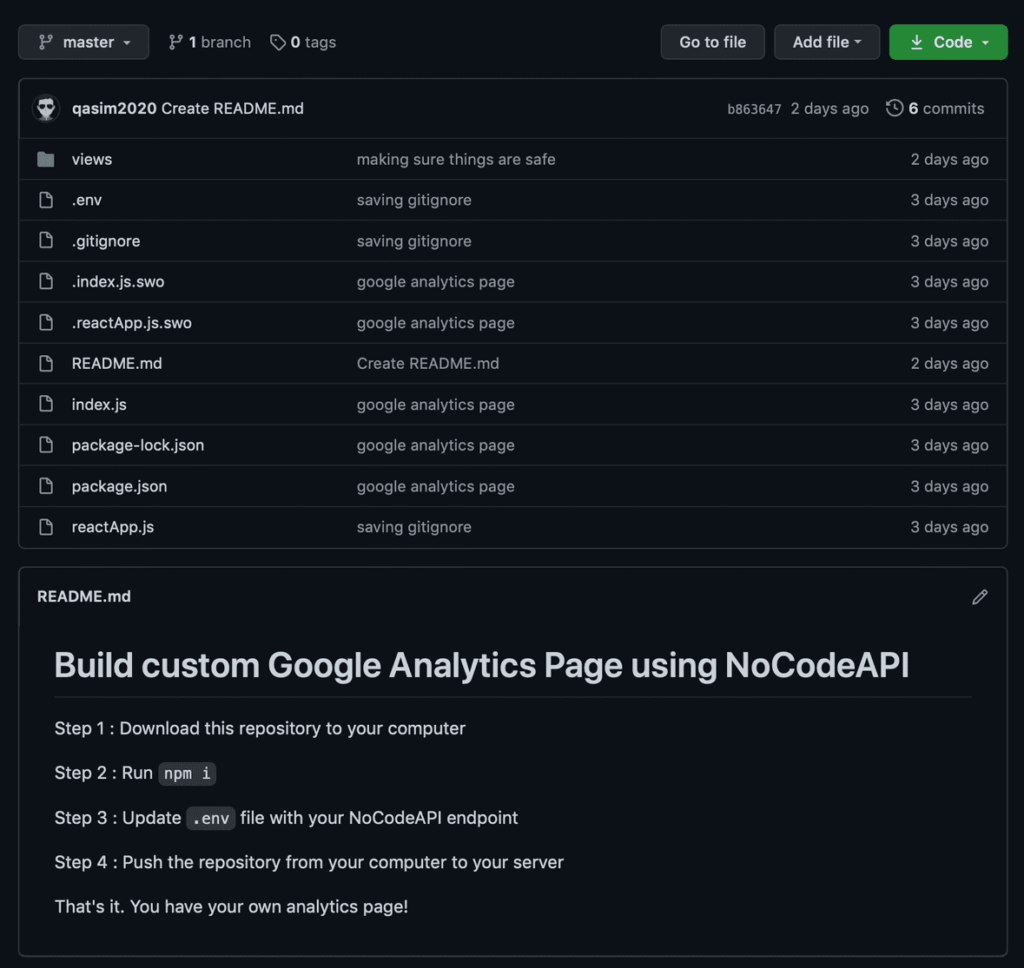 Build Google Analytics Open Page for your product