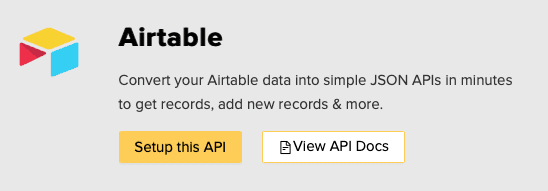 Collect website data with React & Airtable NoCodeAPI