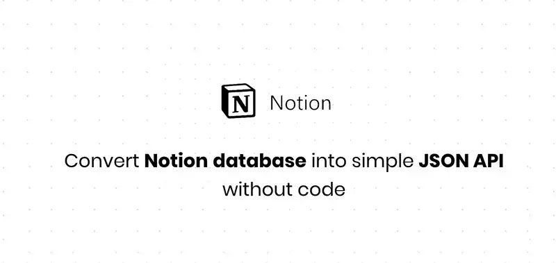 Notion Database API