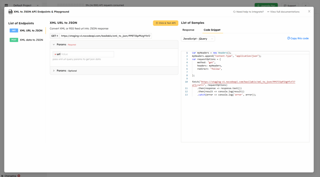 Convert XML to JSON API: A Beginner's Guide to Integration - NoCodeAPI